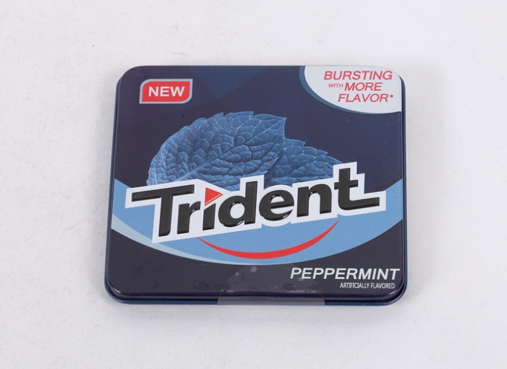 آدامس Trident جعبه فلزی