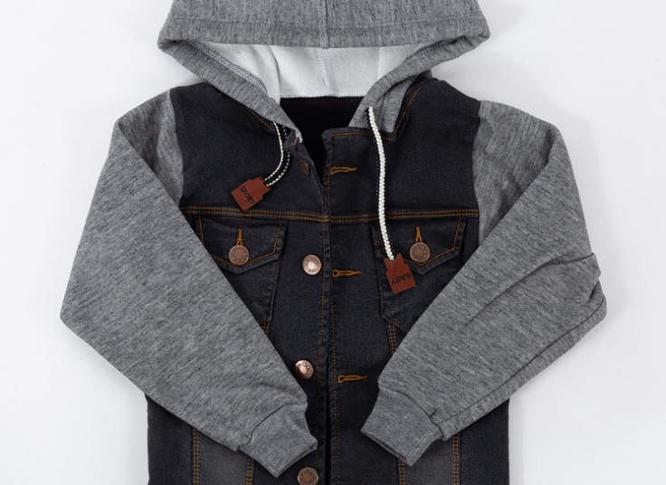 کت کلاه دار پسرانه