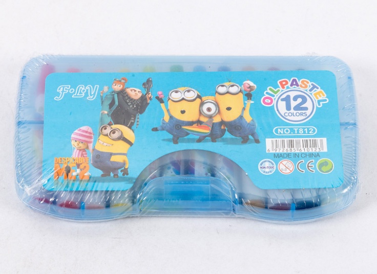 پاستل 12 رنگ روغنی