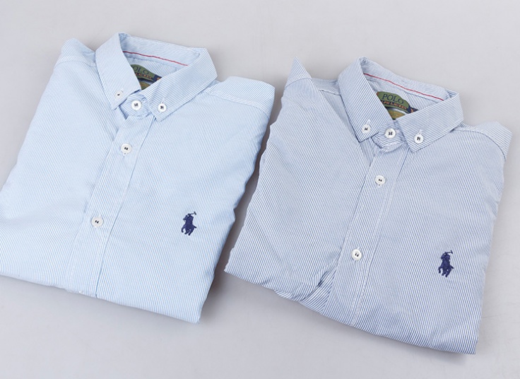 پیراهن راه راه مردانه طرح Polo Ralph Lauren