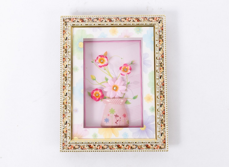 قاب دکوراتیو طرح گل