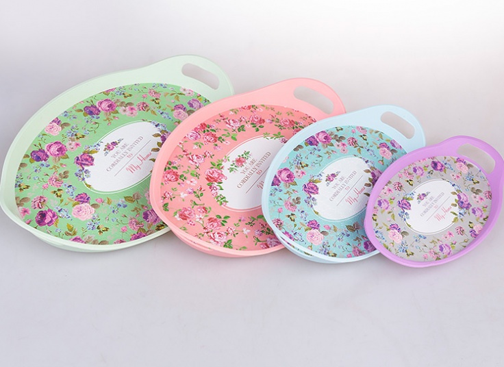 سینی طرحدار Flowery 