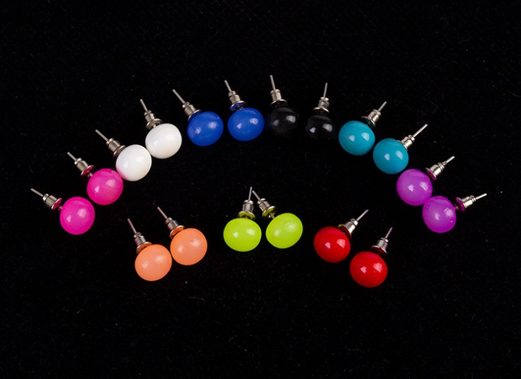 پک نه عددی گوشواره polychrome