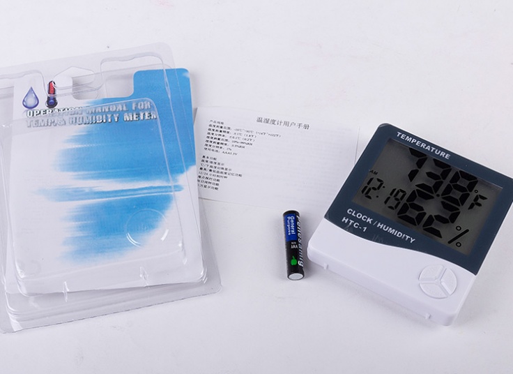 دماسنج و رطوبت سنج دیجیتال HTC1
