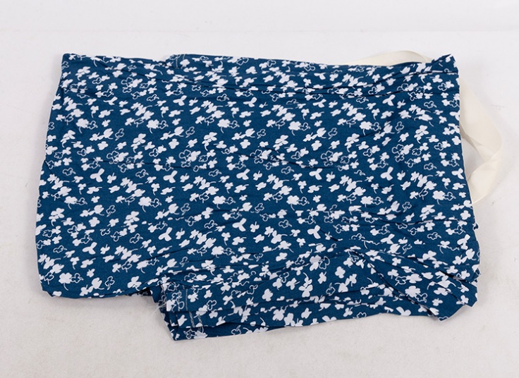 شلوار نخی گلدار PR