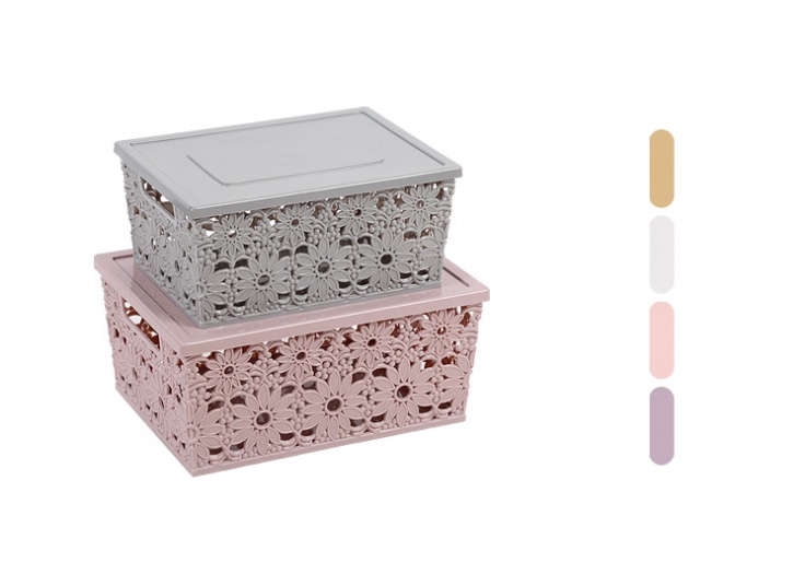 سبد پلاستیکی نیلوفر