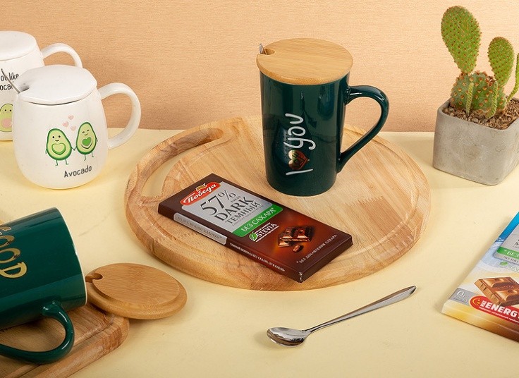 ماگ سرامیکی متنوع درب دار