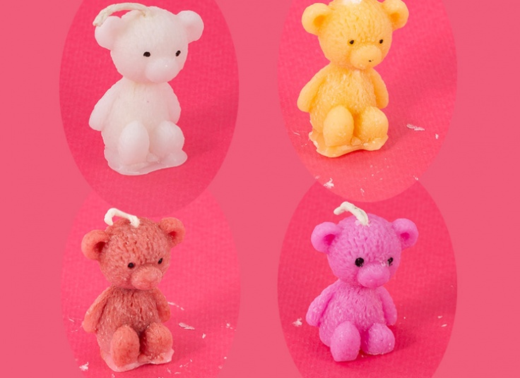 انواع شمع های تزیینی