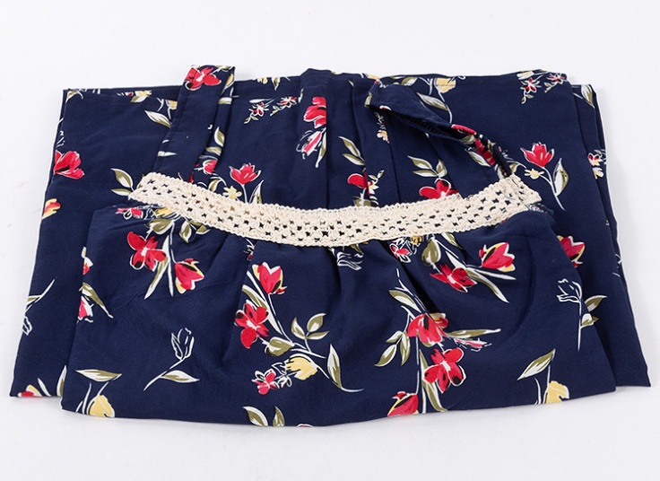 پیراهن نخی طرحدار