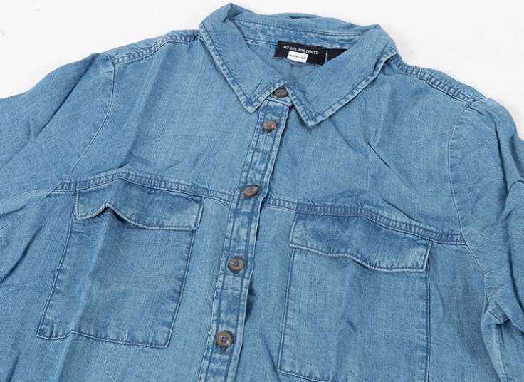 مانتو جین Fit & Flare