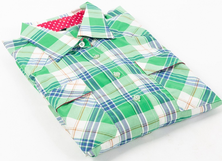 شومیز چهارخانه زنانه