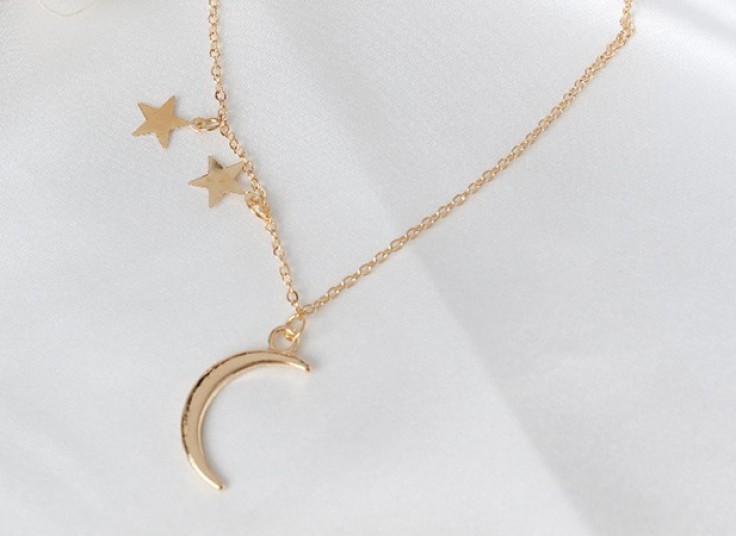 گردنبند آویز Moon and Stars