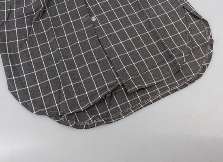 مانتو پشمی چهارخانه