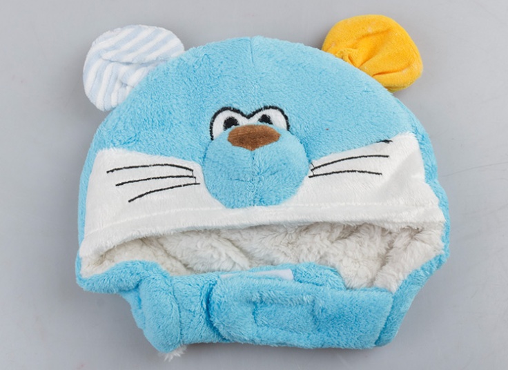 کلاه نوزادی حیوانات HAPPY BABY