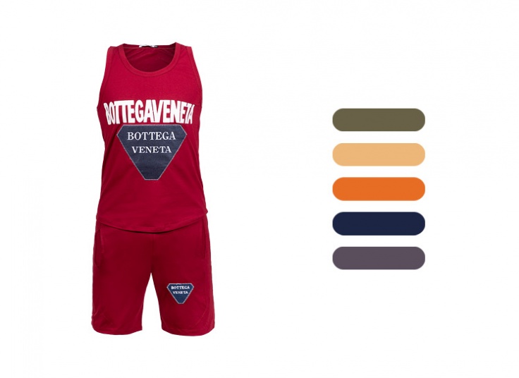 ست رکابی و شلوارک کد 15896