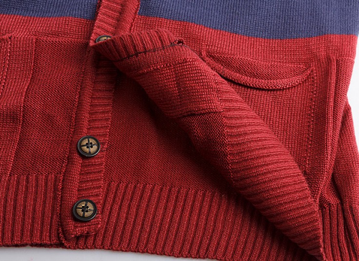 ژاکت بافت مردانه knobbed