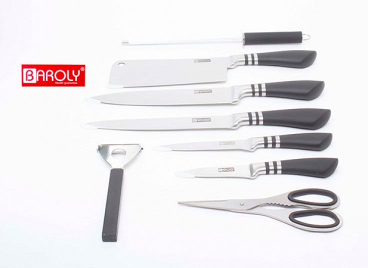 ست چاقو و استند  BAROLY