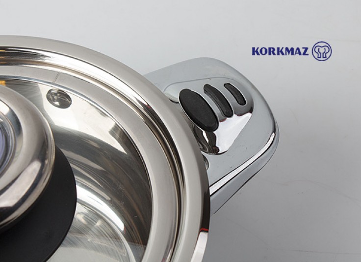 ست 23 پارچه استیل KORKMAZ