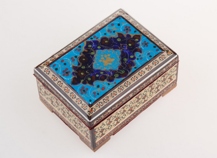 جعبه خاتم کاری