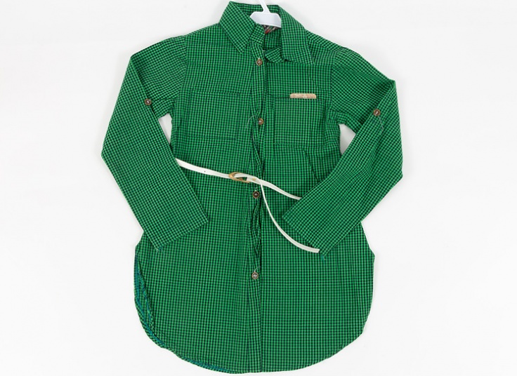 مانتو چهارخانه دخترانه