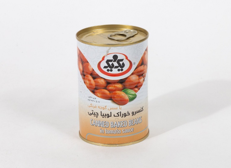 کنسرو لوبیا یک و یک