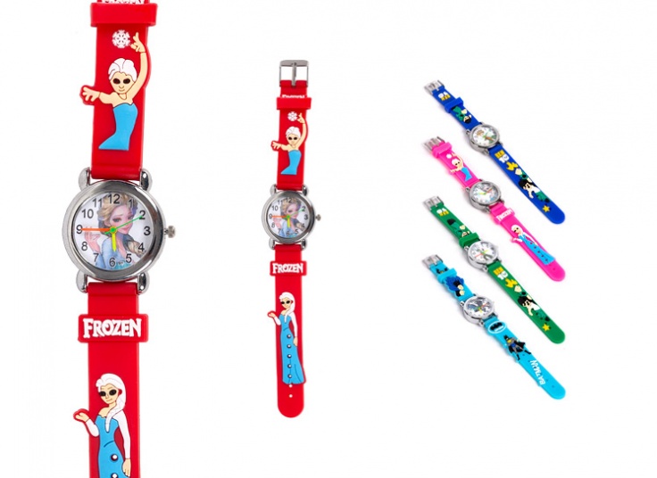 ساعت مچی بچگانه طرح کارتونی