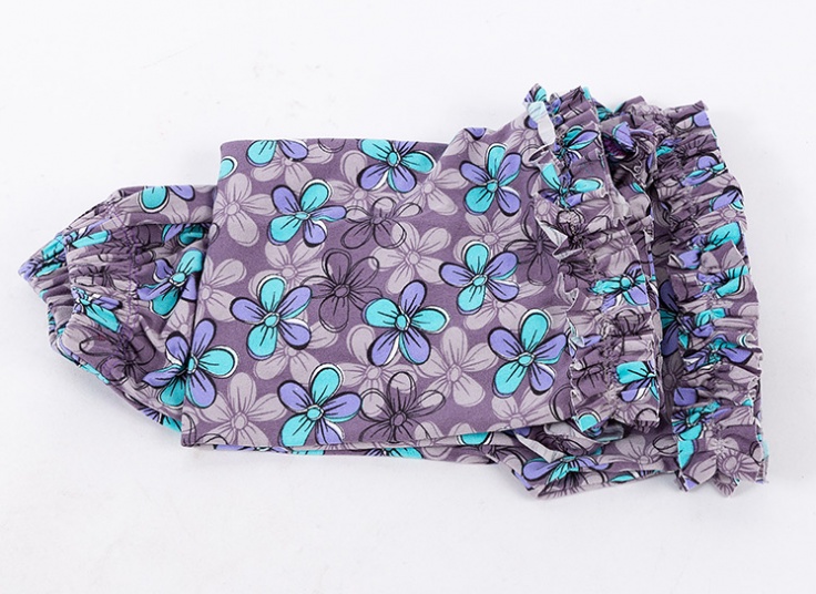 ست تاپ شلوارک دخترانه چین‌دار