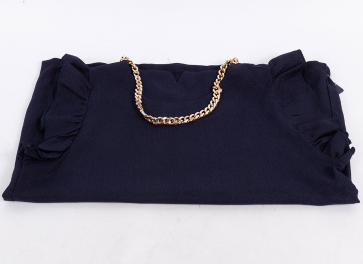 تاپ آستین چین دار