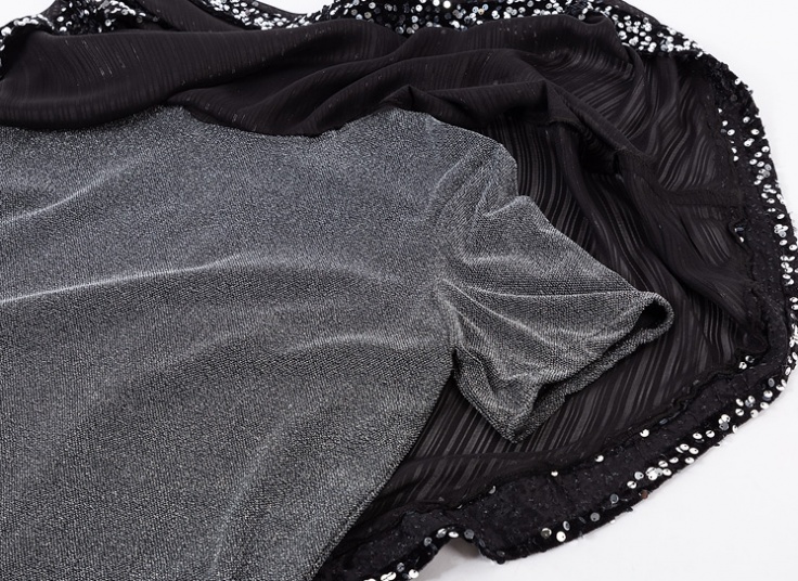 شومیز مجلسی زیر و رو پولکی