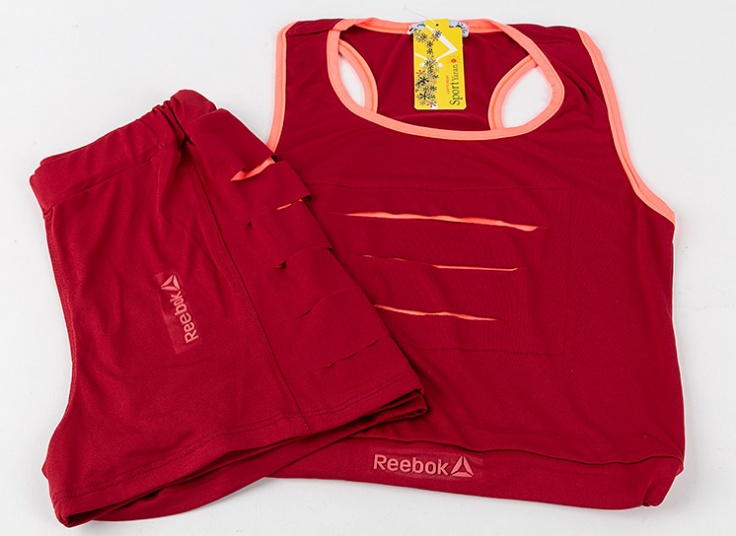 ست نیم تنه و شلوارک Reebok