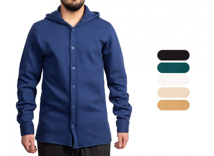 پیراهن مردانه کلاهدار Vamos