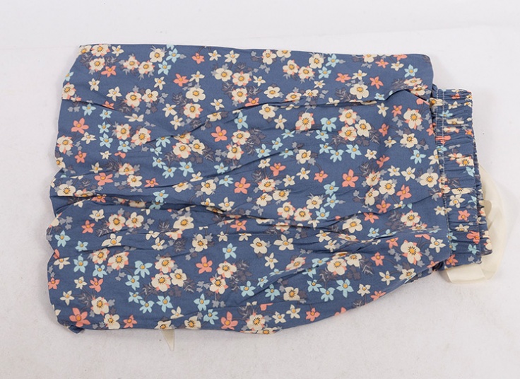 شلوار نخی گلدار PR