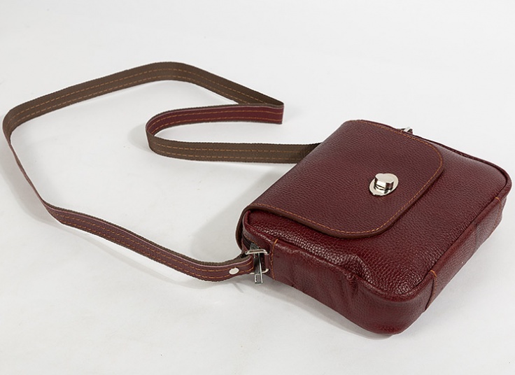 کیف دوشی زنانه چرم طبیعی