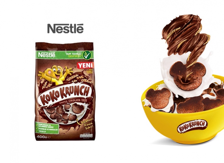 کورن فلکس شکلاتی Nestle YENI