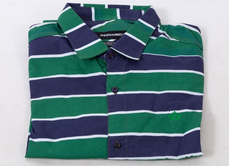 پیراهن مردانه راه راه DSQUARED