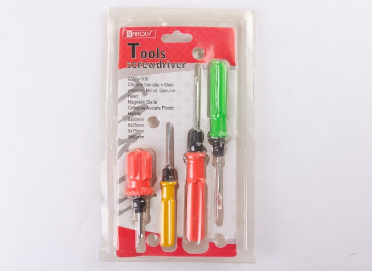 پکیج پیچ گوشتی 4 عددی BAROLY