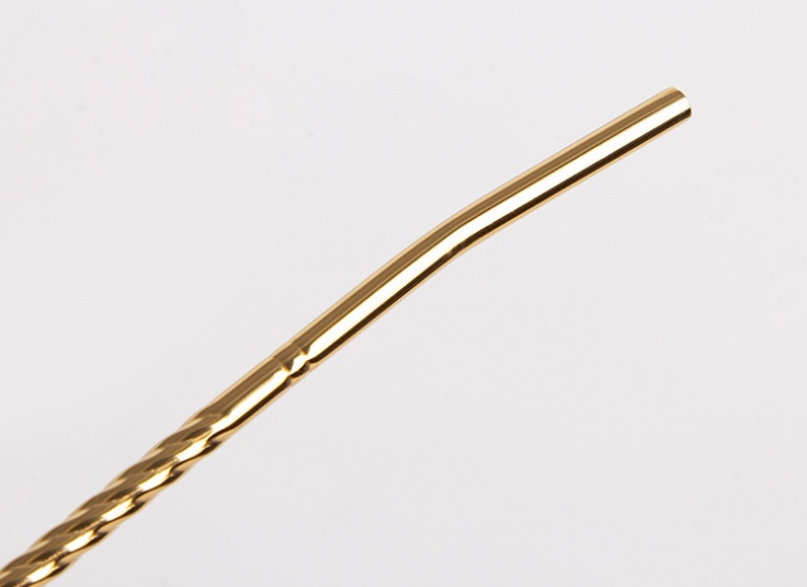 قاشق شربت خوری مدل نی دار