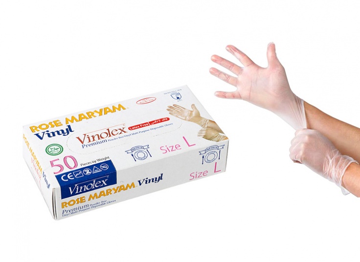 دستکش وینولکس رز مریم