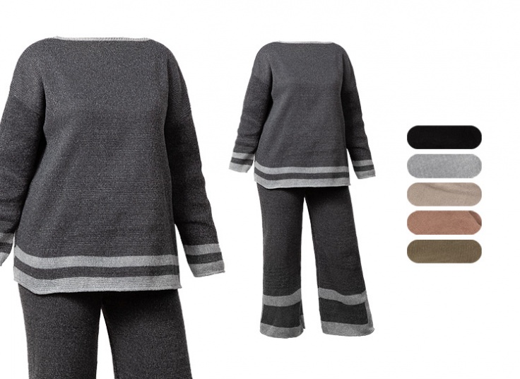 بلوز شلوار بافت زنانه