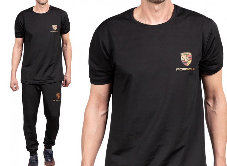 ست تیشرت شلوار مردانه طرح PORSCHE