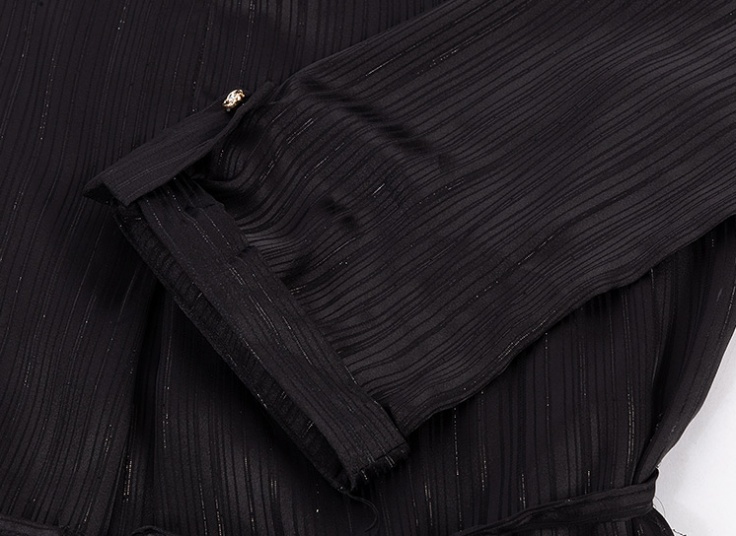 شومیز حریر زنجیردار