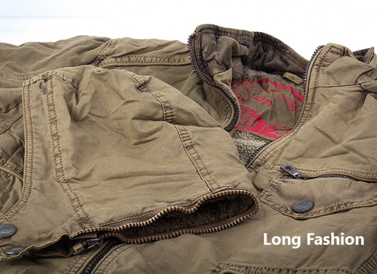 کاپشن کلاه دار Long Fashion