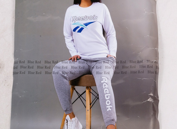 ست بلوز شلوار زنانه Blue Red