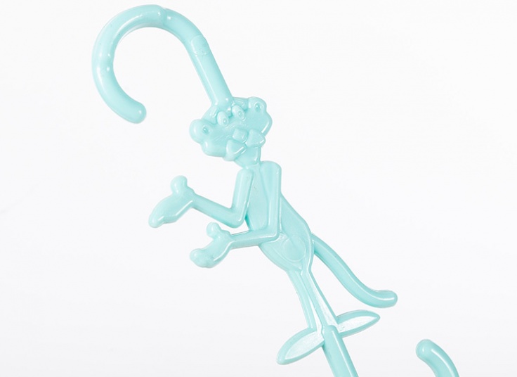 قلاب آویز لیوان مدل پلنگ صورتی