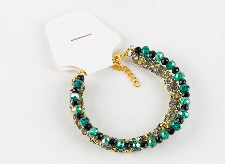 دستبند طرح کریستال