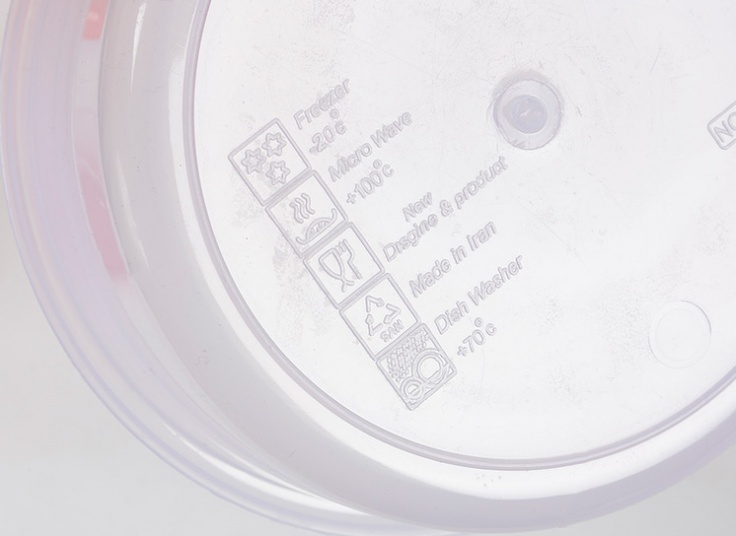 ظرف 5 تکه درب دار Kave plast