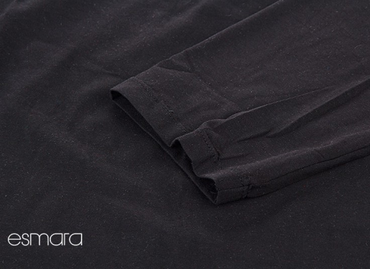 تیشرت یقه چرمی ESMARA