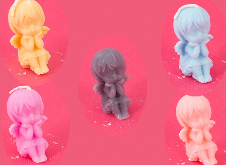 انواع شمع های تزیینی