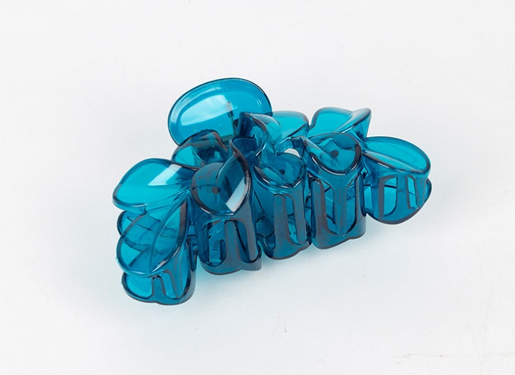 کلیپس مو شیشه‌ای طرح برگ