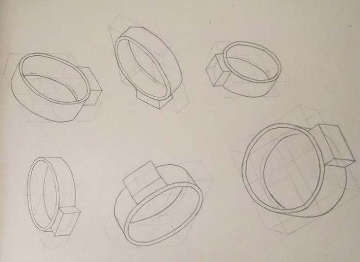 آموزش طراحی دستی طلا و جواهر مجتمع نگین آفاق ایرانیان